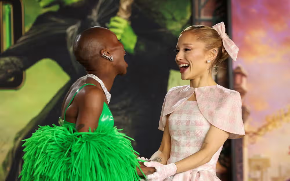 Ariana Grande and Cynthia Erivo play the two lead roles in Wicked | REUTERS